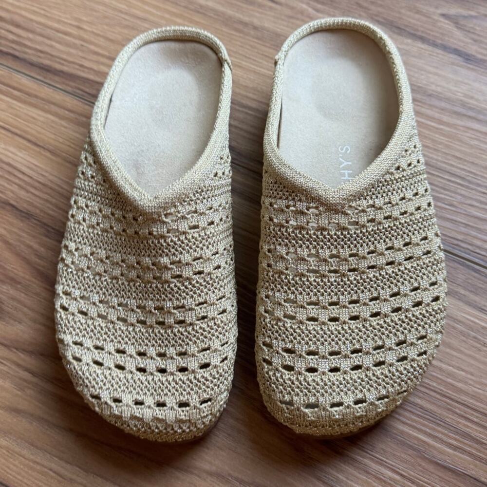 Rothy's The Casual Clog in Powder Crochet Size 5 - Picture 2 of 7